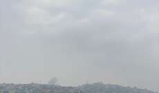 النشرة: الطيران الحربي الاسرائيلي استهدف بلدة الخيام