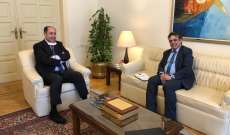 ممثل سوريا الديمقراطية "مسد" يلتقي مساعد امين عام الجامعة العربية