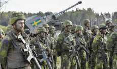 الحكومة السويدية تعتزم زيادة الإنفاق العسكري ليصل إلى 2 بالمئة من الناتج المحلي الإجمالي