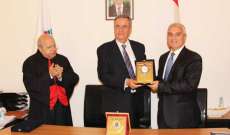 الجامعة اللبنانيّة الكنديّة توقّع إتفاقية تعاون مع بلدية جورة الترمس 