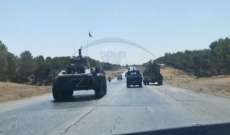 المرصد السوري: وصول تعزيزات عسكرية جديدة لقوات النظام السوري إلى ريف منبج برفقة قوات روسية
