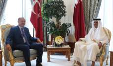 رئيس تركيا بحث مع أمير قطر وسلطان عمان بتطوير العلاقات الثنائية وقضايا المنطقة
