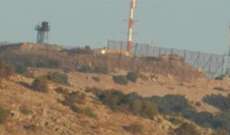 النشرة: الجيش الاسرائيلي اطلق رشقات رشاشة في محيط موقعه في تلة رويسات العلم