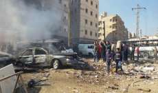 النشرة:مقتل واصابة العشرات بالتفجيرين اللذين استهدفا منطقة السيدةزينب 