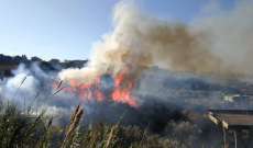 النشرة: الدفاع المدني أخمد حريقا في خراج بلدة القليعة قضاء مرجعيون