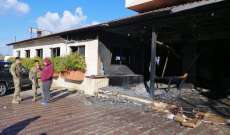 النشرة: اندلاع حريق في مطعم بمنطقة الصالحية شرق صيدا