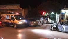 الدفاع المدني: جريحان جراء حادث سير على طريق عام بدنايل - بعلبك
