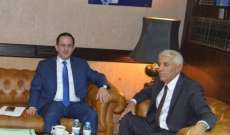 وزير السياحة عرض مع رئيس ديوان المحاسبة التنسيق الرقابي