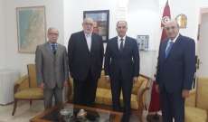 حمدان زار السفير التونسي وشكر له موقفه تجاه فلسطين