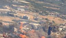 النشرة: فرق الاطفاء تعمل على إخماد حريق امتد لحرج سنديان بخربة قنافار