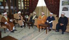 مجلس علماء فلسطين في لبنان زار الشيخ عفيف النابلسي في يوم النكبة 