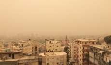 صوت لبنان: وفاة فلسطيني جراء ضيق في التنفس بسبب العاصفة الرملية
