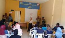 وزارة الشؤون الاجتماعية نظمت دورة اسعافات أولية بالهبارية بالتعاون مع اليونيفيل