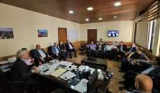 اللبكي ترأس اجتماعا لرؤساء الاتحادات البلدية في عكار لتنظيم النزوح السوري