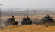 سانا: تركيا تعزز نقاط تمركزها بريف إدلب بـ200 عربة عسكرية