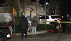 مقتل 3 أشخاص وإصابة 4 آخرين نتيجة إطلاق نار في ولاية كاليفورنيا