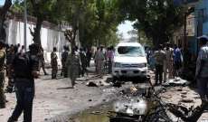 الشرطة الصومالية: مقتل 5 أشخاص في تفجير انتحاري شمال شرقي البلاد