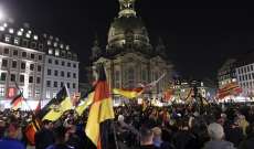 حركة بيغيدا تجدد التظاهر ضد اللاجئين في المانيا بمشاركة الآلاف
