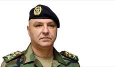 قائد الجيش استقبل سفير فلسطين ووفد من نواب بعلبك الهرمل والشيخ سعد فوزي
