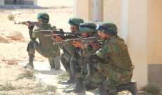 الجيش المصري أطلق تدريبات عسكرية في المنطقة الجنوبية العسكرية