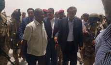 وصول خالد بحاح نائب الرئيس اليمني إلى عدن على متن طائرة سعودية