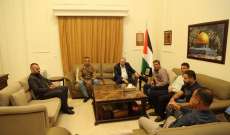 دبور التقى وفداً من اقليم حركة فتح واللجان الشعبية في محافظة جنين