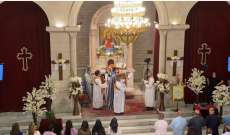 المطران مار يوستينوس بولس سفر احتفل بالقداس الإلهي ليلة العيد في كنيسة السيدة العذراء