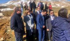 محافظ جبل لبنان يقوم بجولة انمائية بالمتن برفقة مستشار رئيس الجمهورية 