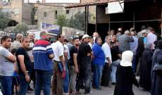 إشكال بين مواطنين أمام فرن في منطقة المنية بسبب التدافع على شراء الخبز