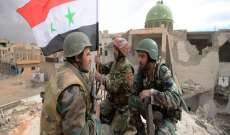 الجيش السوري يستعيد منطقة القلمون الشرقي قرب دمشق