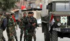 النشرة: الجيش السوري سيطر على كامل القرى المحيطة بمطار كويرس