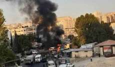 الدفاع السورية: إصابة عسكري وخسائر مادية جراء قصف إسرائيلي استهدف محيط دمشق