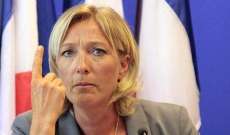 لوبان: سأسحب فرنسا من الناتو في حال فوزي في الانتخابات الرئاسية