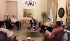 اجتماع صحي لبناني- فلسطيني في منزل البزري بحث بإجراءات عدة مرتبطة بمواجهة كورونا
