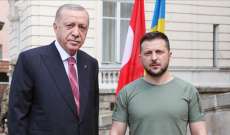 أردوغان يلتقي زيلينسكي في لفيف الأوكرانية