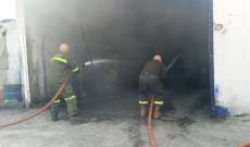 الدفاع المدني: إخماد حريق أكوام من النفايات في نيحا وآخر داخل مستودع فحم في زحلة