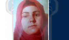 قوى الأمن: تعميم صورة مفقودة سورية غادرت منزلها ببلدة القصر ولم تعد
