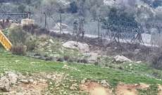 النشرة: عناصر دورية إسرائيلية تفقدوا الشريط الشائك في بركة النقار بخراج شبعا
