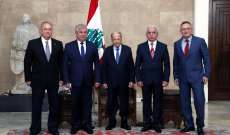 الرئيس عون: نتطلع الى إيجاد حل سريع يحقق عودة النازحين السوريين الى بلادهم