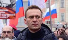 أ.ف.ب: الشرطة الروسية إعتقلت المعارض الروسي نافالني في مطار موسكو