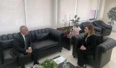 وزيرة الشباب التقت سفير ارمينيا: بحثنا العلاقات الثنائية ودعاني لزيارة بلاده