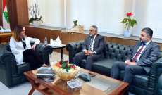 عبد الصمد عرضت مع الهمامي لتعزيز العلاقات بين وزارة الإعلام واليونيسكو