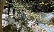 الدفاع المدني انتشل جثة رجل سوري من النهر الكبير في العبودية أمس