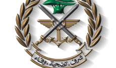 الجيش: توقيف مطلوبين في برج البراجنة والجاموس والليلكي ضمن سلسلة عمليات أمنية لملاحقة المخلين بالأمن