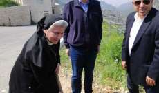 مدير عام وزارة الزراعة زار ضريح القديسة رفقا في دير مار يوسف