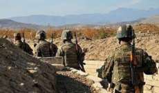الدفاع الأرمينية: أذربيجان انتهكت وقف إطلاق النار في اتجاه سوتك باستخدام طائرات بدون طيار