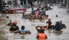 الإعلام الفلبيني: عدد ضحايا إعصار "فيكي" المداري ارتفع إلى 7 أشخاص