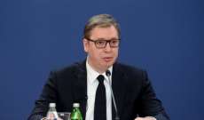رئيس صربيا: ملتزمون بشدة بالانضمام إلى الاتحاد الأوروبي لكننا لن نغيّر سياستنا تجاه روسيا
