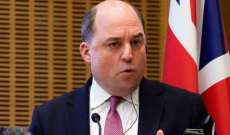 وزير الدفاع البريطاني: لن أترشح لمنصب رئيس الوزراء وأميل إلى مساندة بوريس جونسون