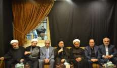 ممثل المرجع السيستاني في لبنان يكرم رئيس ديوان الوقف الشيعي في العراق 